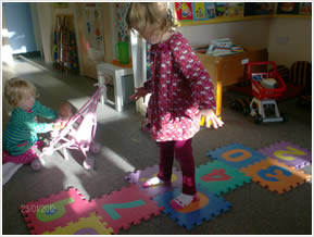 Anyone for hopscotch?
