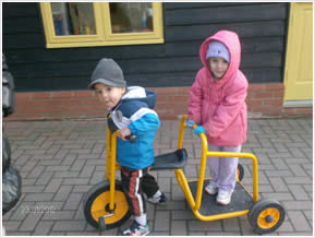 Take me to the sandpit!